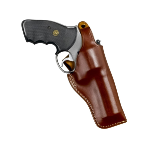 Triple K 196 Carrylite OWB Holster Right Hand S&W 20, 21, 23, 24, 25, 26, 27, 29 6.5" Leather Walnut - Triple K