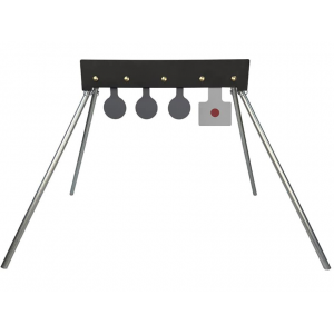 Challenge Targets Shoot-to-Reset Plate Rack Steel Target - Challenge Targets