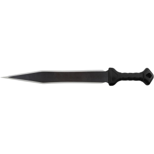 SOG Phantom Strike Machete Fixed Blade Knife 17.6" Spear Point 420 Black Blade Glass Reinforced Nylon (GRN) Handle Black - Sog