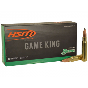  GameKing 6.5 Creedmoor 140 Grain Sierra GameKing Jacketed Soft Point Box Of 20 Ammo
