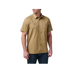 5.11 Men's Landen Short Sleeve Shirt Elmwood Large - 5.11