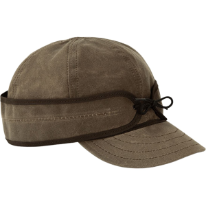 Stormy Kromer Mens Waxed Cotton Cap 7.875 Dark Oak - Stormy Kromer