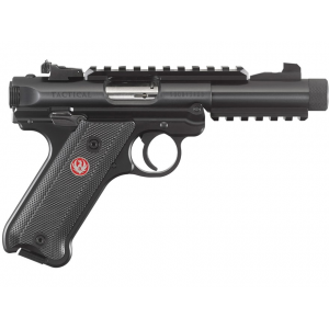 RUGER Mark Iv Tactical 22lr Pistol 4.4" Threaded Barrel 10+1 Round Black