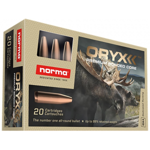 ma Oryx 30-06 Springfield 180 Grain Bonded Jacketed Soft Point Box Of 20 Ammo
