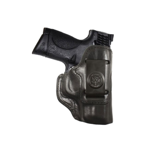 DeSantis Gunhide Inside Heat IWB Holster Right Hand S&W M&P Shield EZ 380 ACP Leather Black - Desantis Gunhide