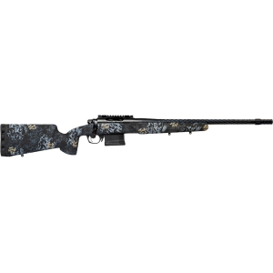 Horizon Firearms Vandal Prime Bolt Action Rifle 7mm PRC 22" Black Fluted  Threaded Barrel Matte Frame Black/Blue Stock Precision