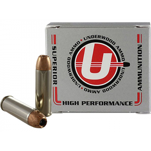 UNDERWOOD 454 Casull Ammo 300 Grain Hornady Xtp Jacketed Hollow Point Box Of 20