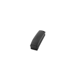 Hogue Arched 1911 Officer Mainspring Housing Checkered Aluminum Matte Black - Hogue