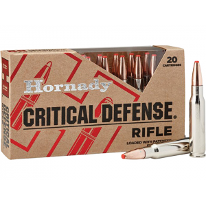 nady Critical Defense 308 Winchester 155 Grain Hornady FTX Polymer Tip Box Of 20 Ammo