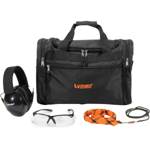 LYMAN Essential Handgun Starter Kit Range Bag Black