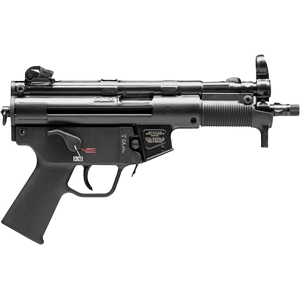 HK SP5K-PDW 9mm Luger Pistol 5.83" Barrel 10+1 Round Black