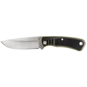 Gerber Downwind Drop Point Green Fixed Blade Knife 4.25" Drop Point 7Cr17MoV Stainless Blade G-10 Handle Green - Gerber