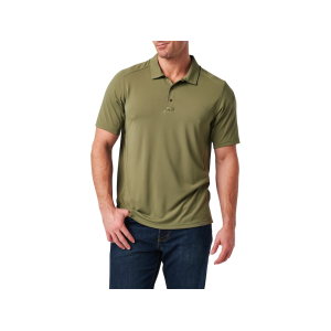 5.11 Men's Paramount Crest Short Sleeve Polo Shirt Tank Green XL