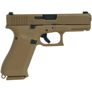 GLOCK 19x 9mm Luger Pistol 4.02" Barrel 19+1 Round Flat Dark Earth