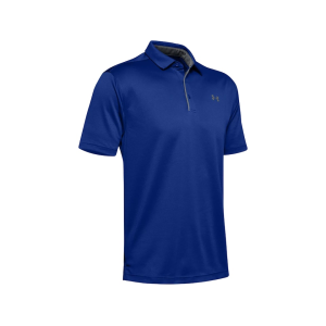 Under Armour Men's Tech Short Sleeve Polo Shirt Royal Large - Under Armour