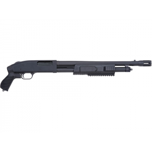 MOSSBERG 500 Tactical Flex Pump 12 Gauge Shotgun 18.5" Blued Barrel Black Pistol Grip