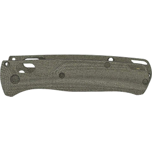 Flytanium Crossfade Knife Scales for Benchmade Bugout Canvas Micarta Green - Flytanium