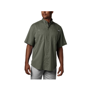 Columbia Men's PFG Tamiami II Short Sleeve Shirt Cypress 2XL Tall - Columbia