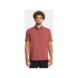 Under Armour Men's Drift Tide 2.0 Short Sleeve Shirt Sedona Red Medium - Under Armour