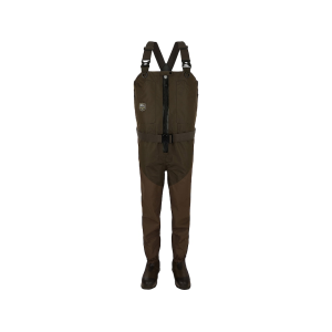 DRAKE Men's Guardian Elite HND Zip Front Uninsulated Breathable Boot Foot Chest Waders Green Timber XL 10