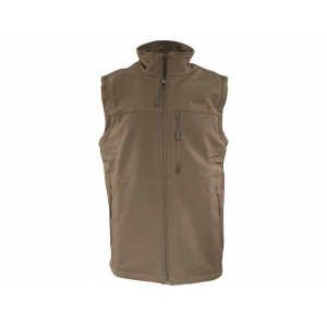 MIDWAYUSA Men's Firesteel Soft Shell Vest Hawk Brown 2XL Tall