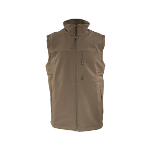 MidwayUSA Men's Firesteel Soft Shell Vest Hawk Brown 2XL - Midwayusa