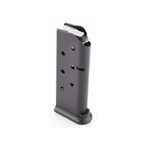 CM Products Railed Power Mag (RPM) Compact 1911 Officer Magazine 45 ACP 7-Round Stainless Steel Black - Cm Products