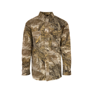 MIDWAYUSA Men's All Purpose Field Long Sleeve Shirt Realtree Max-1 XT XL Tall