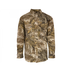 MIDWAYUSA Men's All Purpose Field Long Sleeve Shirt Realtree Max-1 XT Medium