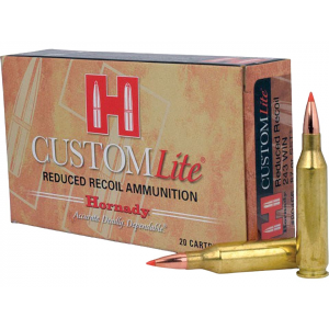 nady Custom Lite 243 Winchester 87 Grain Hornady SST (Super Shock Tip) Polymer Tip Box Of 20 Ammo