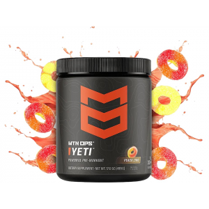 MTN OPS Yeti Pre Workout Peach Zing 30 Servings