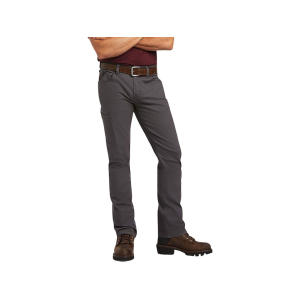Ariat Men's Rebar M7 DuraStretch Made Tough Pants Rebar Gray 38X32 - Ariat