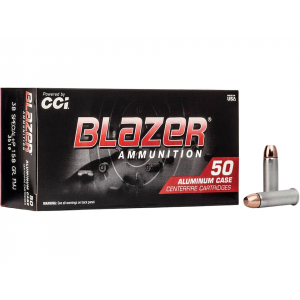 BLAZER 38 Special +p Ammo 158 Grain Full Metal Jacket Box Of 50