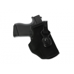 GALCO Tuck-N-Go 2.0 IWB Holster Ambidextrous Glock 43, Ruger LC9, LC9S, LC380, Kahr PM9, MK9 Leather Black