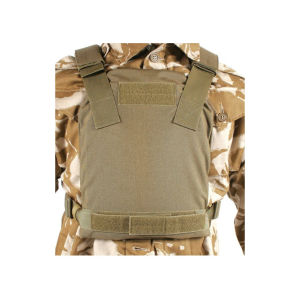 BLACKHAWK! Low Vis Body Armor Plate Carrier Harness 500D Ripstop Nylon Large Coyote Tan - Blackhawk!