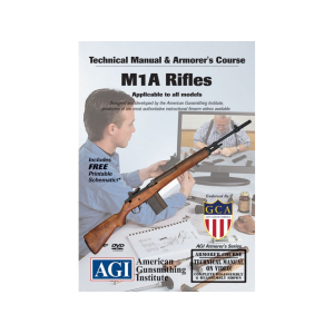 American Gunsmithing Institute (AGI) Technical Manual & Armorer's Course Video 