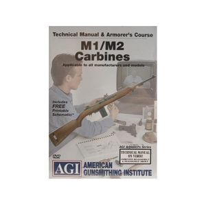 American Gunsmithing Institute (AGI) Technical Manual & Armorer's Course Video 