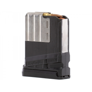 Lancer Systems L7 AWM Advanced Warfighter Magazine LR-308, SR-25 308 Winchester 5-Round Polymer Opaque Black - Lancer Systems