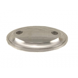 Jerry Fisher Grip Cap 2-Screw 1.75" x 1.27" Steel in the White - Jerry Fisher