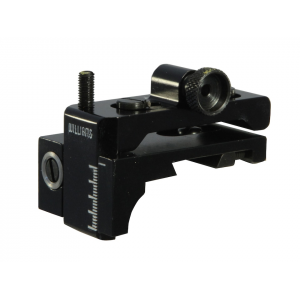 Williams 5D-AG Aperture Rear Sight Rimfire Dovetail Grooved Receivers High Sight Line Aluminum Black - Williams