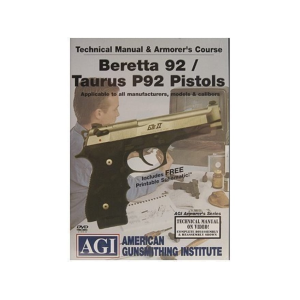 American Gunsmithing Institute (AGI) Technical Manual & Armorer's Course Video 