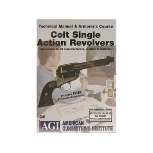 American Gunsmithing Institute (AGI) Technical Manual & Armorer's Course Video 