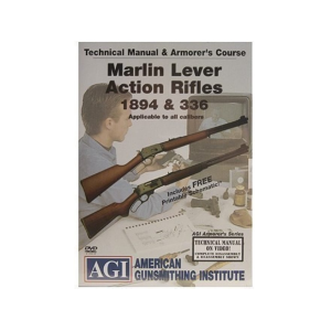 American Gunsmithing Institute (AGI) Technical Manual & Armorer's Course Video 