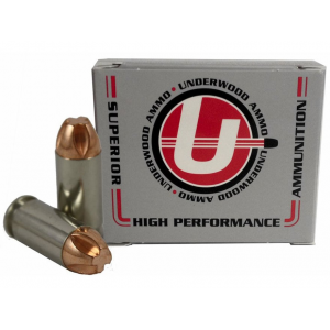 Underwood 40 S&W Ammo 140 Grain Lehigh Xtreme Penetrator Fluted Lead Free Box of 20 - Underwood Ammunition