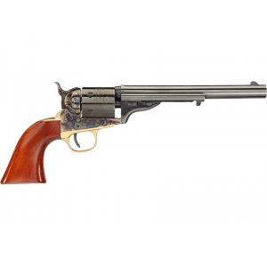 TAYLOR'S & Company Open Top Navy 38 Special Revolver 7.5" Blued Barrel 6 Round Walnut Grip