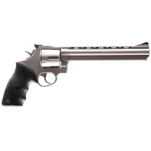 Taurus 44 44 Remington Magnum Revolver 8.38" Stainless Barrel 6 Round Black Grip