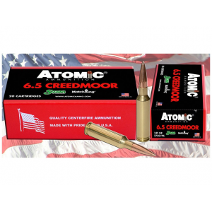mic Ammunition 6.5 Creedmoor 142 Grain Jacketed Hollow Point Box Of 20 Ammo