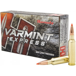 nady Varmint Express 6.5 Creedmoor 95 Grain Hornady V-Max Polymer Tip Box Of 20 Ammo