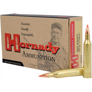 HORNADY Varmint Express 220 Swift Ammo 55 Grain HORNADY V-max Polymer Tip Box Of 20