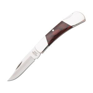 Bear & Son 226R Pocket Knife 2.25" Clip Point Carbon Satin Blade Wood Handle Rosewood - Bear & Son